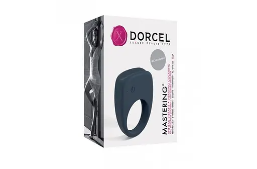 Эрекционное кольцо Dorcel Mastering 5.8 см серый - фото 5