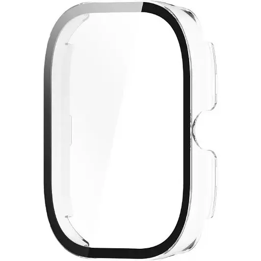 Чохол-накладка DK для Xiaomi Redmi Watch 4 Пластик Gloss Glass Full Cover (clear) - фото 3