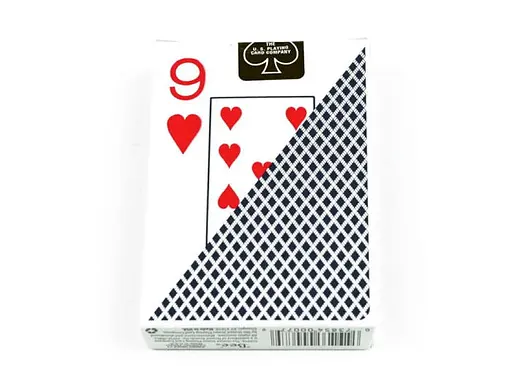 Карты игральные United States Playing Card Company Bee Jumbo Index (blue) (BeJIRB) - фото 2