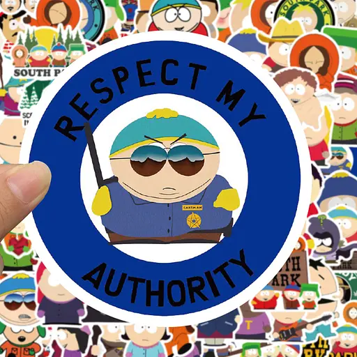 Стікерпак Південний Парк Набір наклейок GeekLand South Park 100 штук - фото 7