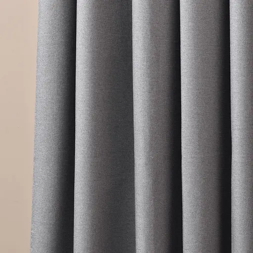 Комплект штор Ideia Naturel з люверсами графіт 2.5х2.5 м (400020681)