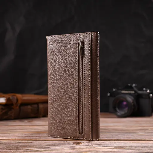 Кожаный женский кошелек Canpellini 18х9х1 см acs0025548 - фото 7