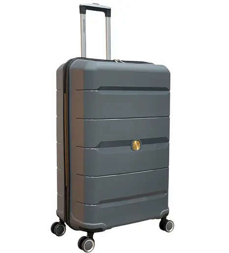 Чемодан Большой (L) Полипропилен На 4-х Двойных Колесах 100л my POLO PP003-L