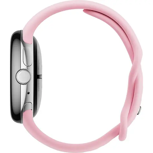 Смарт-часы Google Pixel Watch 3 41mm Matte Polished Silver/Rose Quartz Band [127990] - фото 3