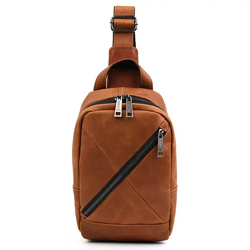 Рюкзак кожаный на одно плечо TARWA sum0026675 - фото 3