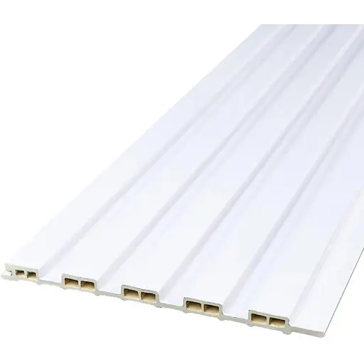 Рейка декоративна Wall Sticker WPC стінова 3000х150х9 мм Білий SW-00001866