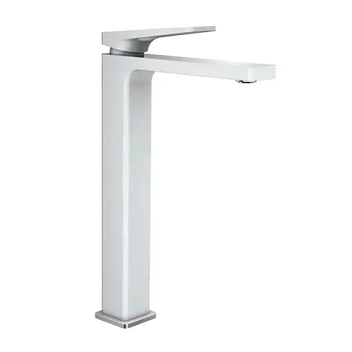 Смеситель для умывальника Mixxus Premium Grog 001 High MI5941 Белый матовый - фото 1