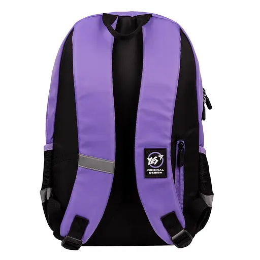 Рюкзак Yes Lilac Cubes T-113 - фото 5