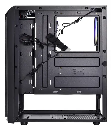Корпус QUBE BOREY V2.0 ARGB Black (BOREY_F5NU3_V2.0) - фото 9