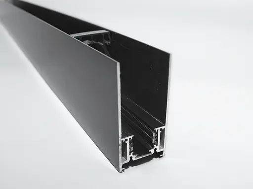 Магнитный трековый шинопровод QY-CX102B черный для трековой сис - фото 1