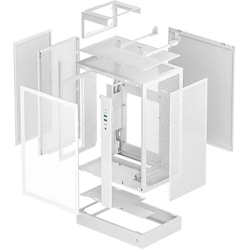 Корпус Deepcool CH170 PLUS без БЖ White (R-CH170-WHNGM0-G) - фото 10