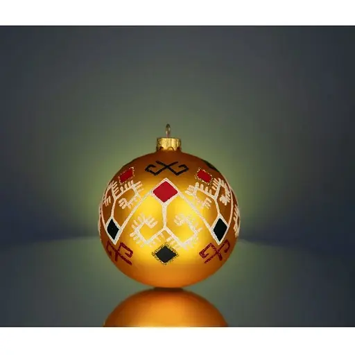 Набір ялинкових прикрас Різдвяні історії Код нації: Одещина 3 кулі скло (4820001112900) - фото 7