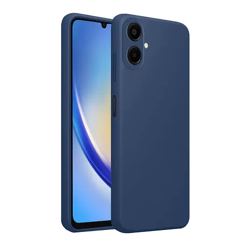 Чехол Make Samsung A07 Silicone Dark Blue - фото 3