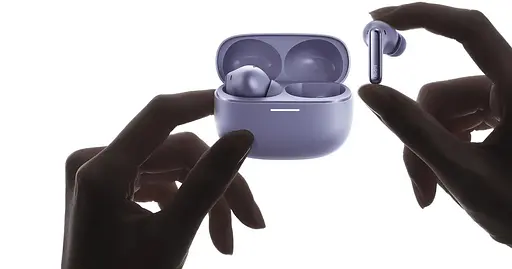 Навушники бездротові Xiaomi Redmi Buds 6 Pro Lavender Purple (BHR9317GL) фіолетові - фото 8