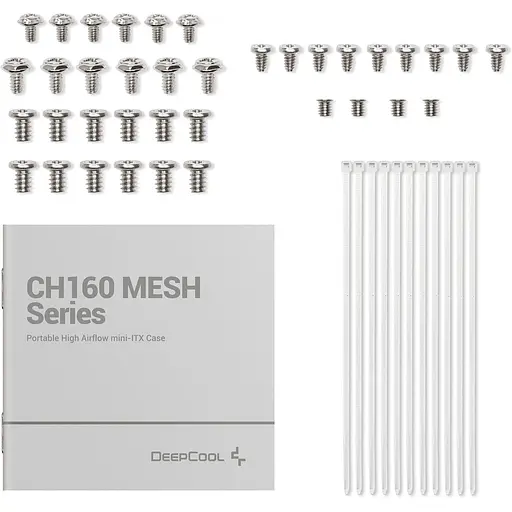 Корпус Deepcool CH160 MESH Без БП White (R-CH160-WHNMI0-G-1) - фото 11