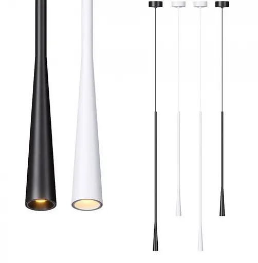 Светильник подвесной KLOODI DECO PE-SURMA600 7W 3K BK - фото 2