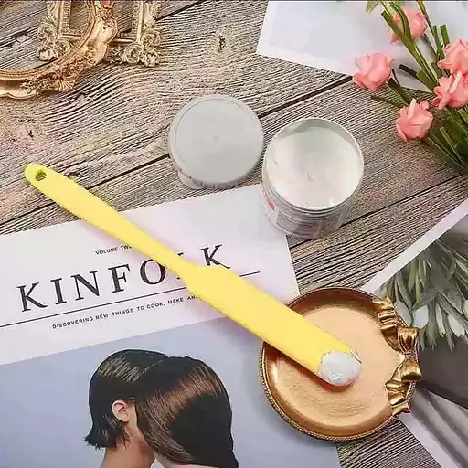 Шпатель кондитерский силиконовый лопатка кондитерская для торта 24 см, Kitchen Master Красный 87104 - фото 10