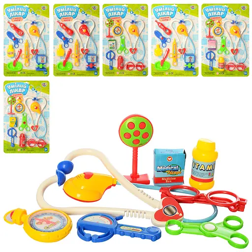 Набір лікаря, 3133, 8 предметів (В асортименті) - фото 3