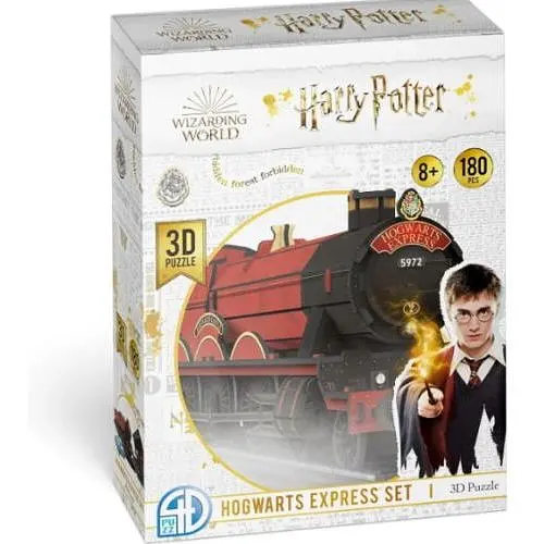 Пазл 4D Puzz 3D Хогвартский Экспресс Гарри Поттер Hogwarts Express Set 3D puzzle 180 эл. (4dpuz001)