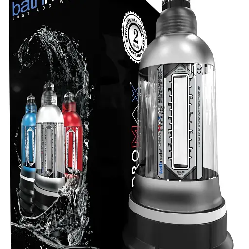 Гидропомпа Bathmate Hydromax 7 WideBoyClear (X30) для члена длиной от 12.5 см до 18 см диаметр до 5.5 см - фото 4