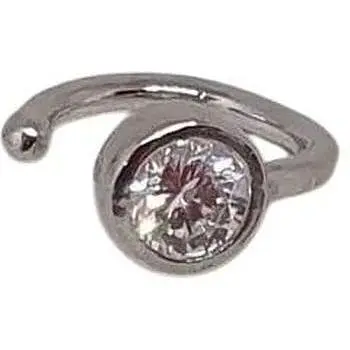 Серебряная серьга-кафф на хеликс Umax. 7044U