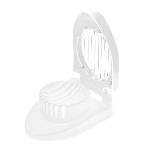 Яйцерізка овочерізка для нарізування слайсами, соломкою й кубиками яєць овочів грибів MagicKitchen, Kitchen Master Білий 87005 - фото 1