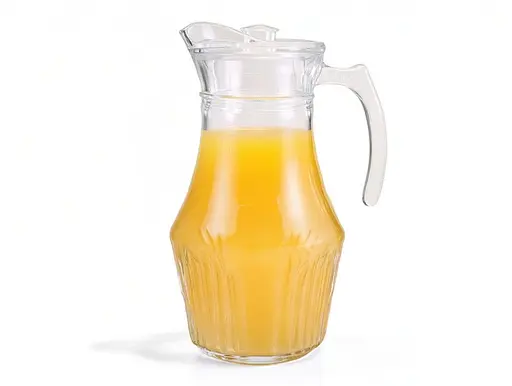 Глечик скляний з кришкою Red Cherry 1.8 л (XMK01-16) - фото 3