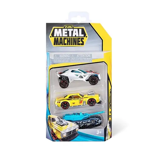 Машинки Zuru Metal Machines Car в асортименті 3 шт. (6715) - фото 10