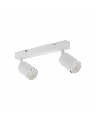 Світильник поворотний, спот TK Lighting 6198 Top GU10 2x10W IP20 Білий - фото 1