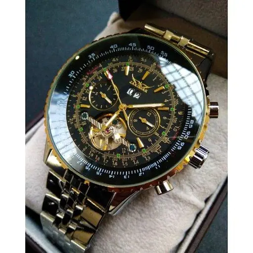 Чоловічий наручний механічний годинник Jaragar Luxury - фото 4