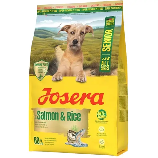 Сухий корм для собак Josera A/S Senior Salmon & Rice 3 кг