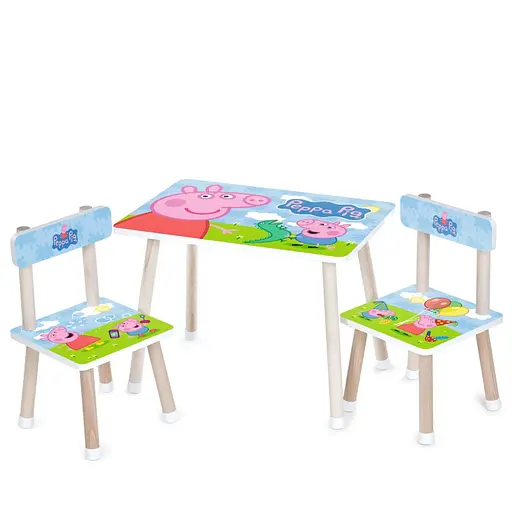 Дитячий столик M 501-15 стільниця 60 х 40 см, 2 стільчики