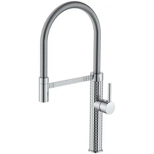 Змішувач для кухні Mixxus Premium Spark 017 SS COLOR MI6971 Нержавіюча сталь - фото 1