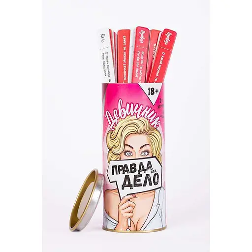 Настільна гра Fun Games Shop Правда або Дія: Дівоч-вечір (рос.) (FGS07) - фото 1