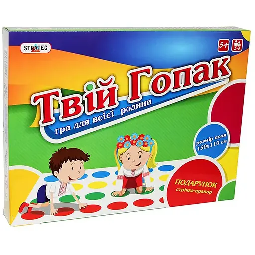 Настольная игра Стратег Твой гопак (укр.) 887