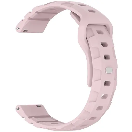 Силиконовый ремешок Defense для Smart Watch 22mm Light Pink - фото 2