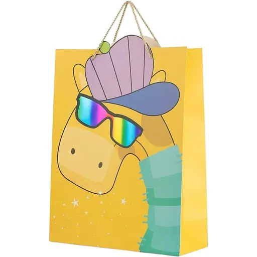 Пакет подарунковий XDW111145 Жовтий - фото 1