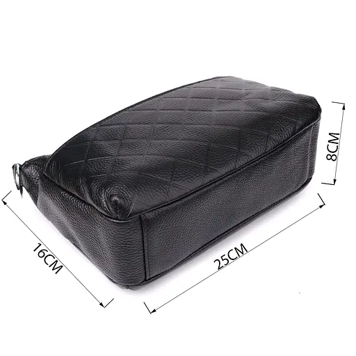 Женская сумка Vintage с двумя ремешками из натуральной кожи 25х16х8 см sum0027525 - фото 3