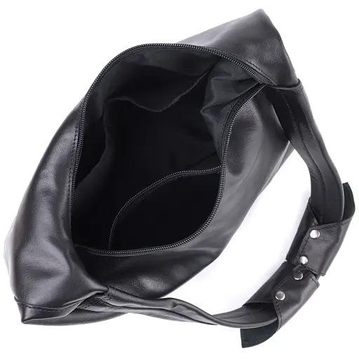 Женская сумка Shvigel на плечо из гладкой натуральной кожи 29.5х21х9 см sum0027026 - фото 7