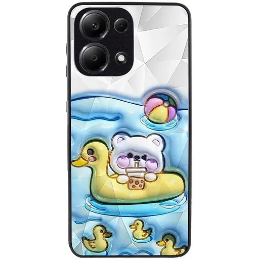 TPU+PC чохол Epik Prisma Fluffie для Xiaomi Poco X6 / Note 13 Pro 5G Ducklings
