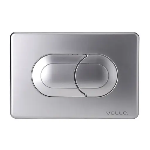 Клавіша змиву Volle Ego Neo пластик хром 221131, Хром - фото 1