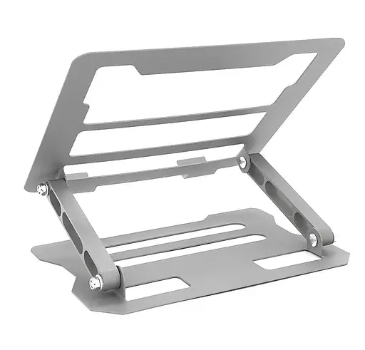 Підставка для ноутбука планшета Voltronic LST-18 Plus Silver складана - фото 2