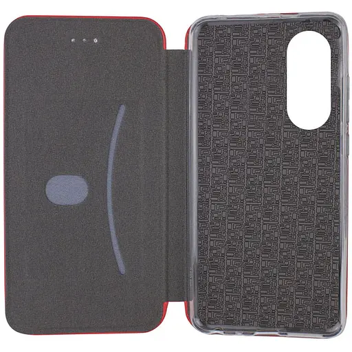 Шкіряний чохол-книжка Classy для Oo A78 4G Червоний - фото 3