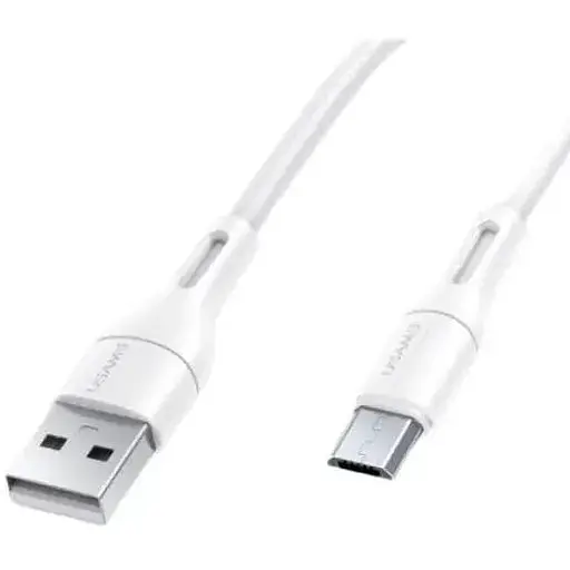Кабель Usams SJ502 U68 Micro Charging Data Cable 1 м Белый