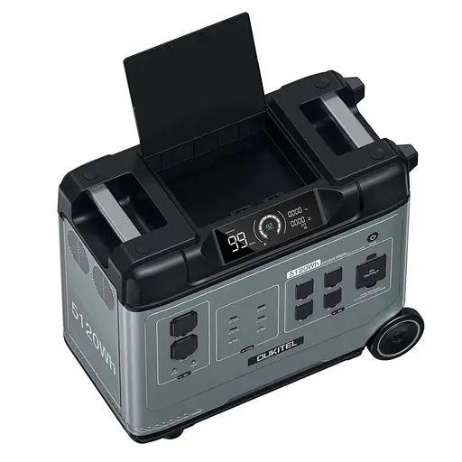 Портативна зарядна станція OUKITEL P5000E 2200W 5120Wh (42-00099) - фото 6