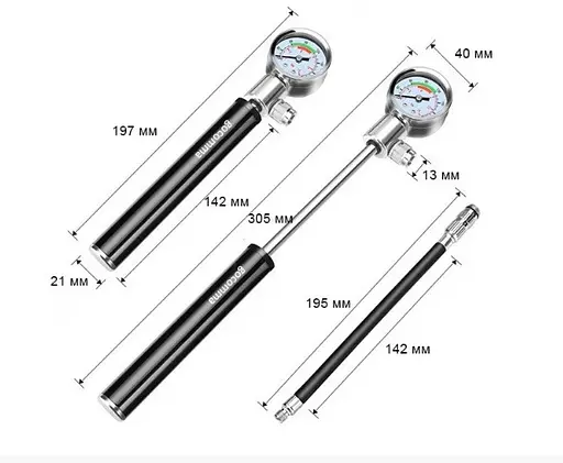 Набор инструментов Gocomma для ремонта велосипедов 16 в 1 Мини насос - фото 4