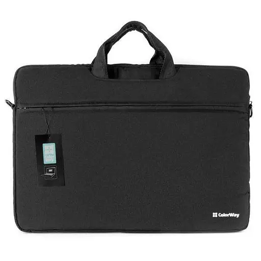 Сумка для ноутбуков ColorWay Сумки для ноутбуков 17.3" Casual Black (CW-LBC173-BK) - фото 2