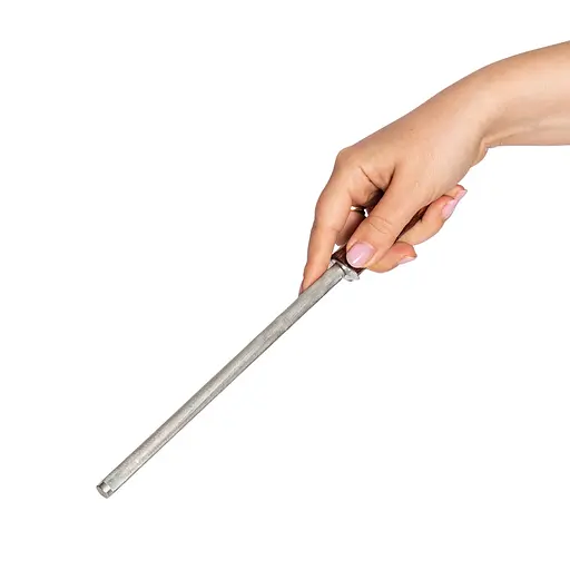 Мусат хромований точило для заточування для ножів та ножиць 30 см, Kitchen Master 85344 - фото 3