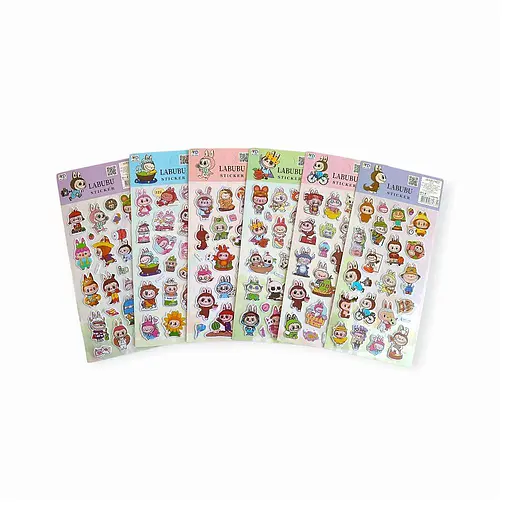 Наклейки дитячі 6 дизайнов 12 шт. (762831ML) - фото 2