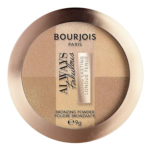 Пудра бронзуюча для обличчя Bourjois Always Fabulous відтінок 01 (Medium Clair) 9 г (8000019579415) - фото 1